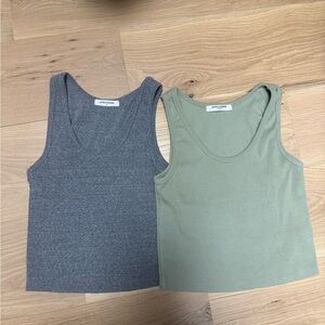 Perfectwhitetee blondie tank top lot sz small